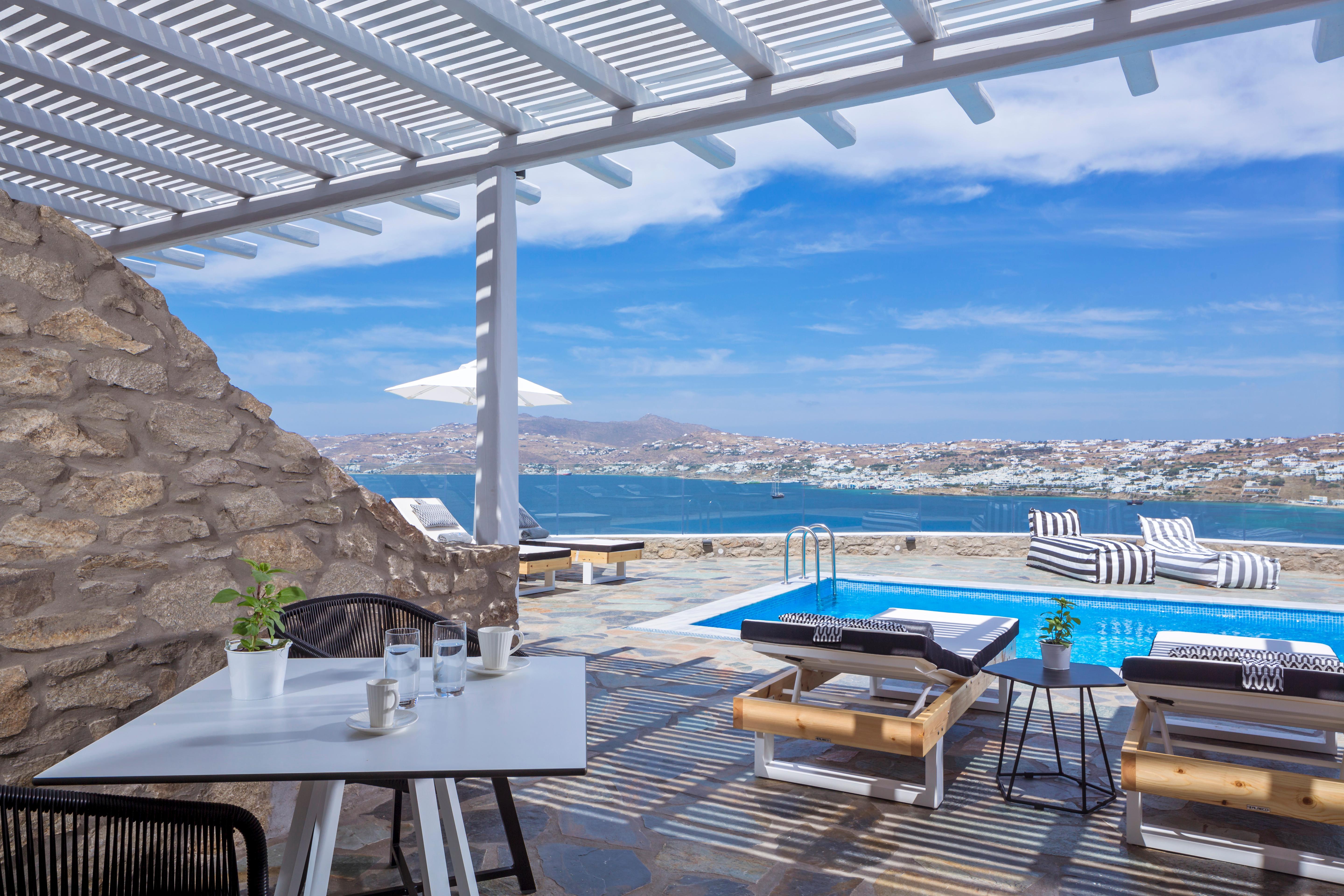 Mykonos No5 Luxury Suites & Villas Mykonos Town Exteriör bild