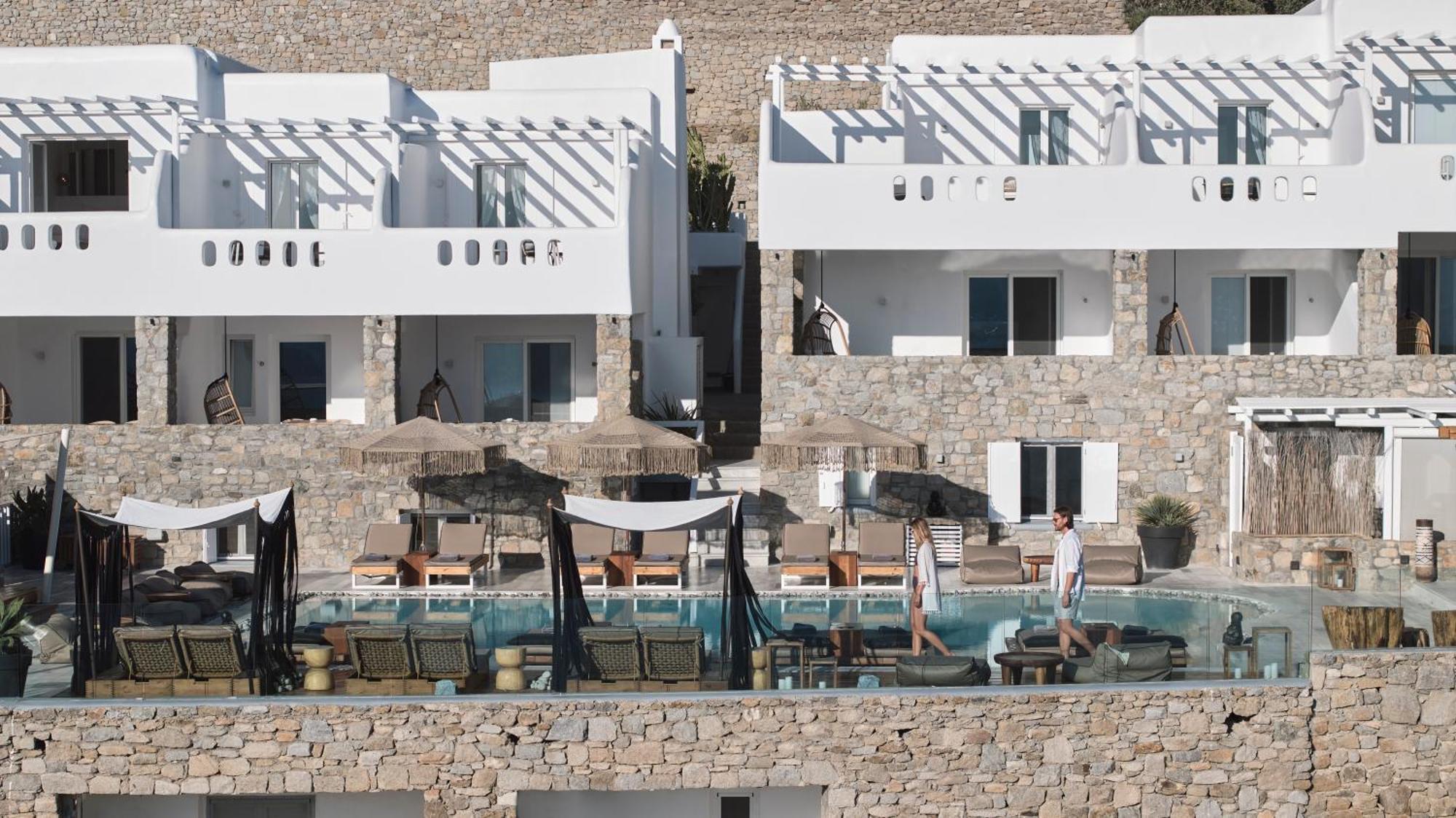 Mykonos No5 Luxury Suites & Villas Mykonos Town Exteriör bild