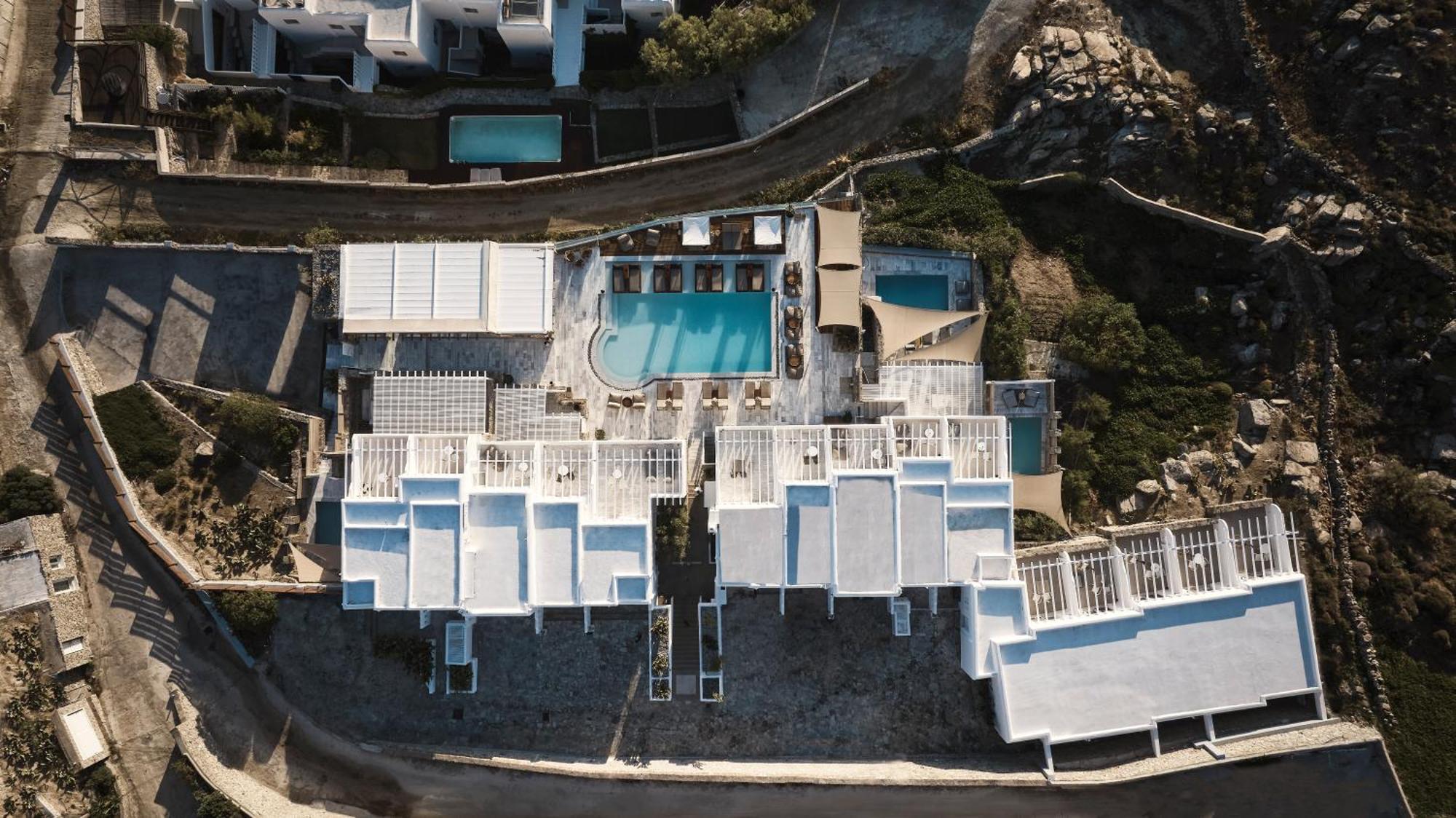 Mykonos No5 Luxury Suites & Villas Mykonos Town Exteriör bild