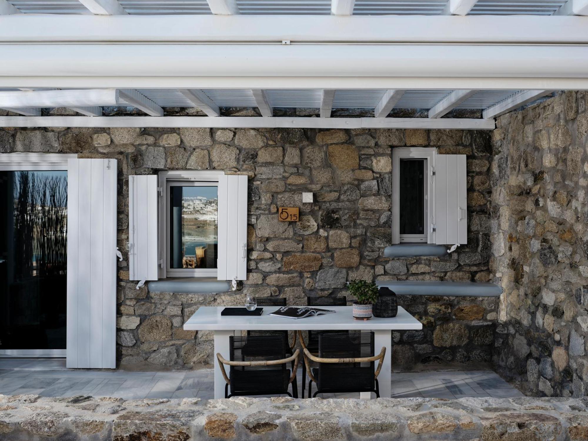Mykonos No5 Luxury Suites & Villas Mykonos Town Exteriör bild